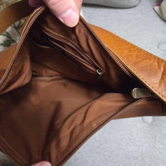 Le Donne Leather Quick Slip Shoulder Hobo HandBag - Picture 13 of 14